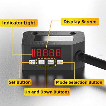 Φωτοηλεκτρικός διακόπτης με διάχυτη ανάκλαση και ψηφιακή οθόνη LR1000