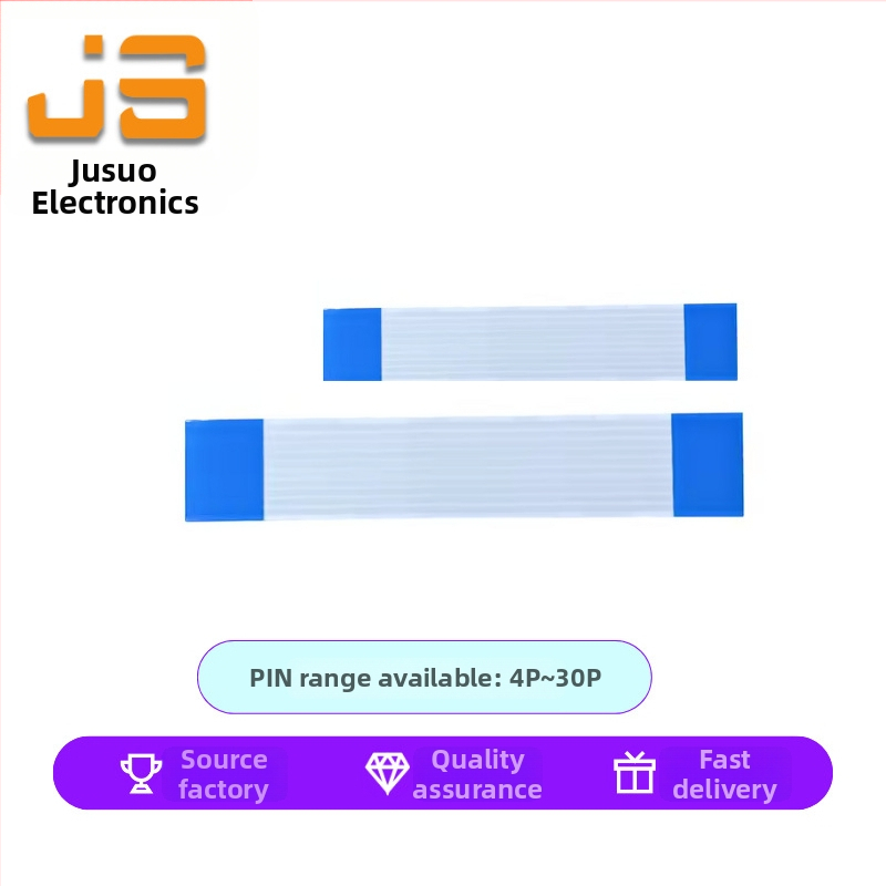 FPC/FFC συνδετήρας για AWM20624, απόσταση 1.0 mm, 2–80 ακίδες, ευέλικτο καλώδιο, σε ίδια ή αντίθετη κατεύθυνση