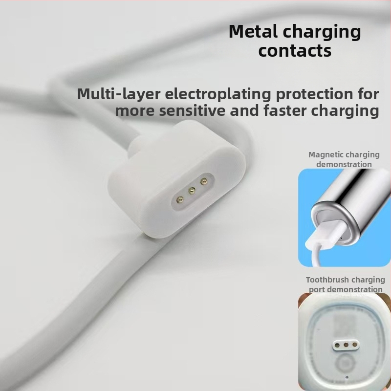 Μαγνητικό καλώδιο USB φόρτισης για Leifen ηλεκτρική οδοντόβουρτσα με γρήγορη φόρτιση (LFTB0-p)
