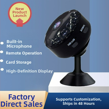 Cameră inteligentă de casă A9S cu rezoluție 1080p, vizualizare pe timp de noapte, microfon încorporat, stocare în cloud și control prin aplicație mobilă