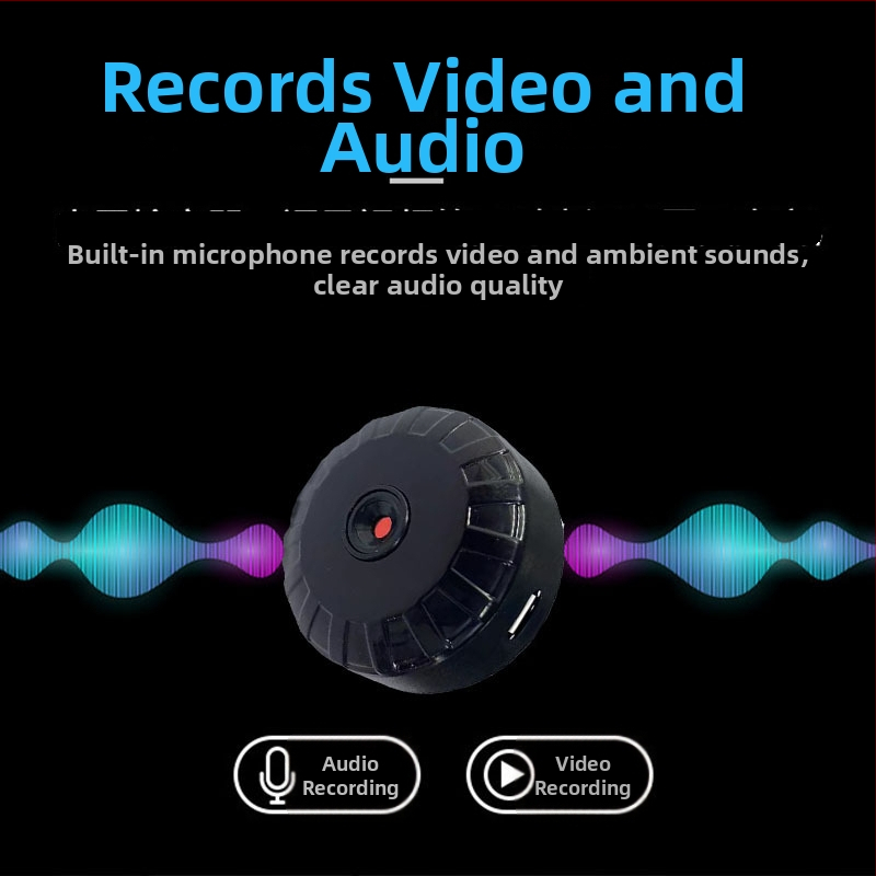 Cameră inteligentă de casă A9S cu rezoluție 1080p, vizualizare pe timp de noapte, microfon încorporat, stocare în cloud și control prin aplicație mobilă