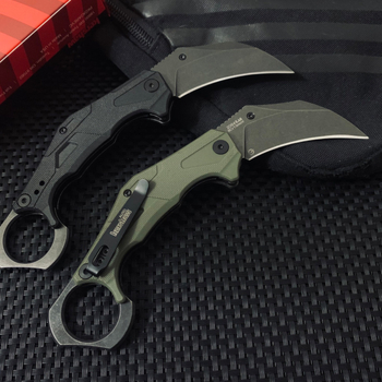 Πτυσσόμενο μαχαίρι Card Show, ατσάλι 8Cr13MoV, λάμα 6,6 cm, κατάλληλο για κάμπινγκ και ψάρεμα