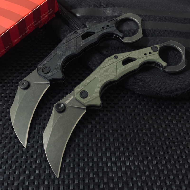 Πτυσσόμενο μαχαίρι Card Show, ατσάλι 8Cr13MoV, λάμα 6,6 cm, κατάλληλο για κάμπινγκ και ψάρεμα