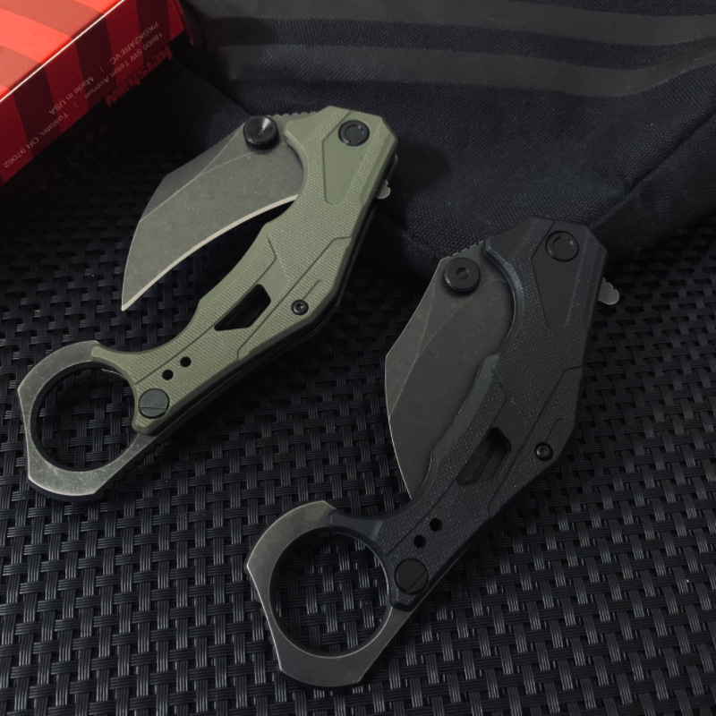 Πτυσσόμενο μαχαίρι Card Show, ατσάλι 8Cr13MoV, λάμα 6,6 cm, κατάλληλο για κάμπινγκ και ψάρεμα