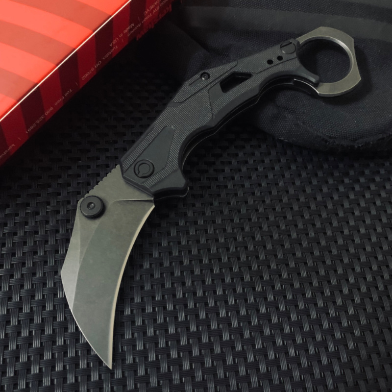 Πτυσσόμενο μαχαίρι Card Show, ατσάλι 8Cr13MoV, λάμα 6,6 cm, κατάλληλο για κάμπινγκ και ψάρεμα