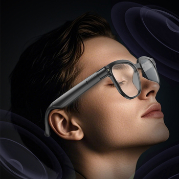 AI pametne naočale s 2 MP kamerom, na nosenje na glavi, bežični domet 5–10 m, upravljanje gumbom, težina 43 g