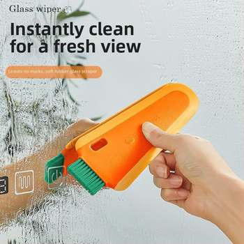 Ξύστρα γυαλιού με διπλής όψεως πανί - πλαστικό, Zehuang, οικιακή χρήση, σετ 300 τεμάχια