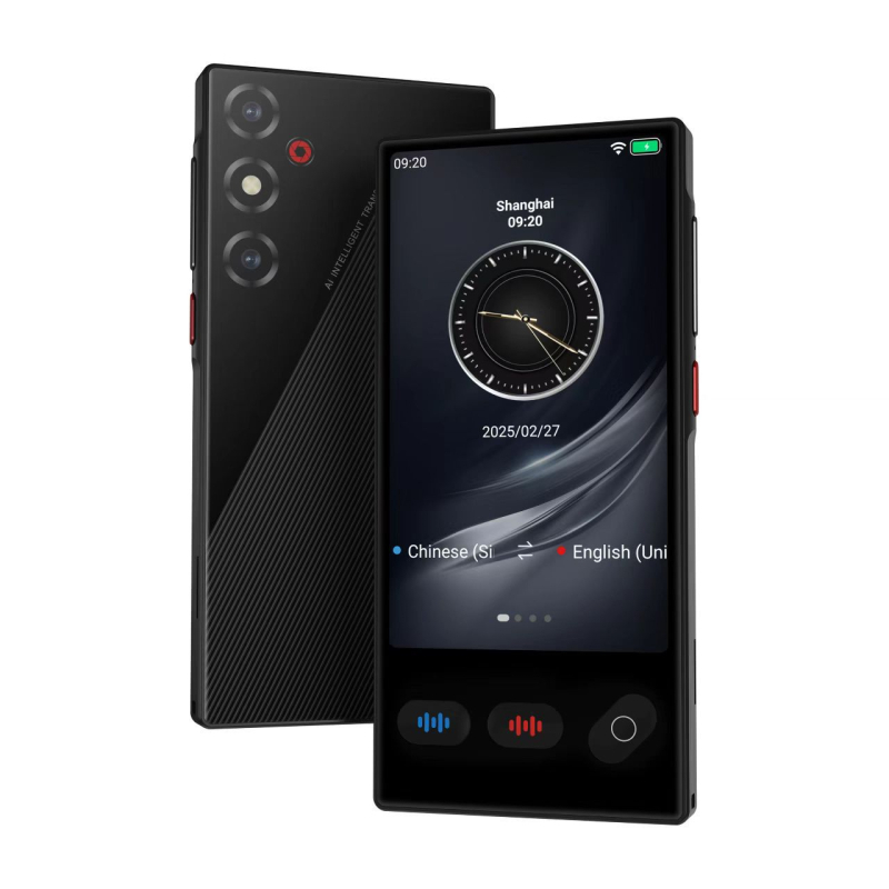 Μεταφραστής S35 με Android, offline μετάφραση για ταξίδια, Bluetooth, έλεγχος αφής και πλήκτρων