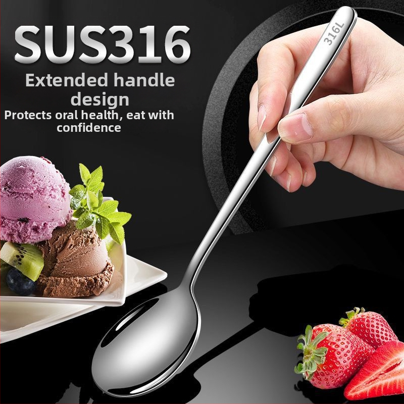 Lyžička – sklenený materiál, luxusný štýl, jednoduchý štýl, značka Unique