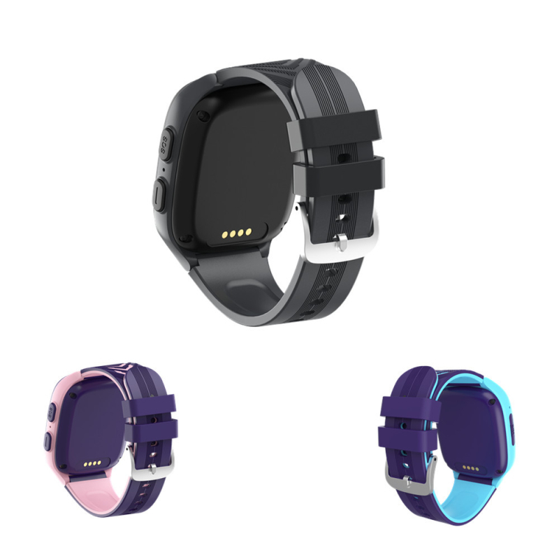 Dječji 4G GPS pametni sat za video pozive, vodootporan, silikonska narukvica, Android kompatibilan, TFT zaslon