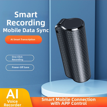 AI záznamové pero s prepisom a prekladom poháňané ChatGPT, Bluetooth, ovládanie cez aplikáciu, MP3/WAV formáty, TF karta