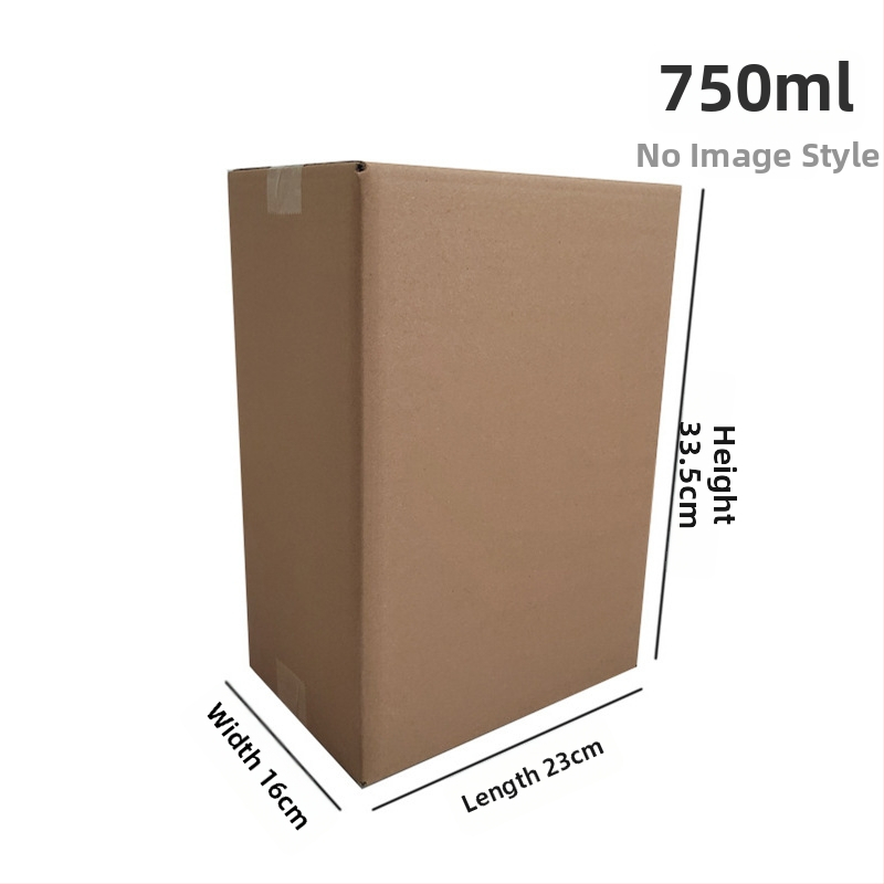 Bor ajándéktok összecsukható kartonból, öt rétegű, szegecsek nélküli kivitel, hullámkartonból, nyomás- és esésálló