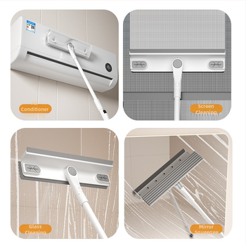 Διπλής όψεως комплект για καθαρισμό παραθύρων οικιακής χρήσης – Wanben, πλαστικό, χειροκίνητο