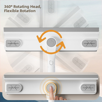 Διπλής όψεως комплект για καθαρισμό παραθύρων οικιακής χρήσης – Wanben, πλαστικό, χειροκίνητο