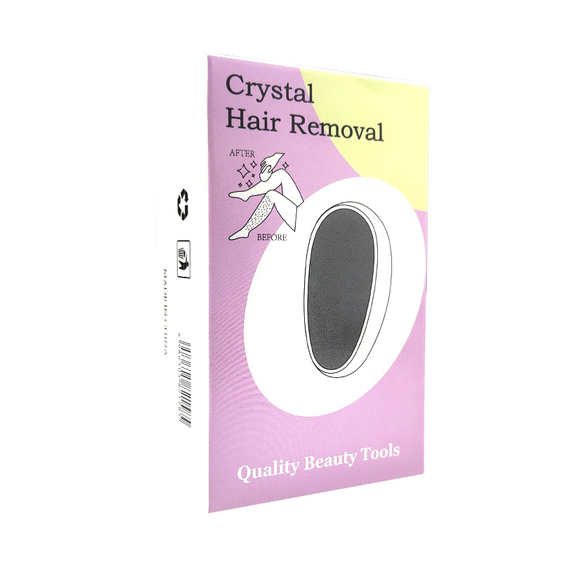 Ръчен обезкосмител с нано стъкло, деликатен и безболезнен, за подмишници и крака, универсален (опаковка: 100 бр.)