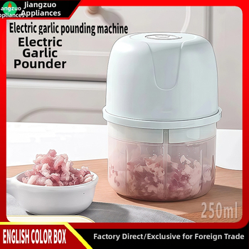 Električni gnječilnik češnjaka za kućnu upotrebu, staklena kućišta, 5V, 30W, 50 Hz, za češnjak i chilli