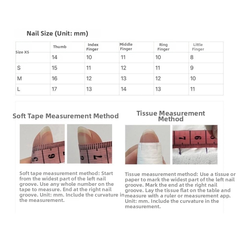 Ručni izrađeni nosivi umjetni nokti s 3D ručno oslikanim završetkom, uklonjivi; žene; uzorci: cvijeće, mašna, karirani uzorak; kod A1555