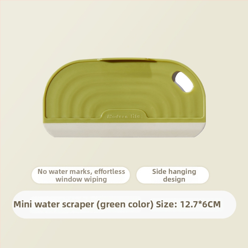 Мини силиконов чистач за стъкло в банята – едностранно почистване, пластмасов инструмент, за домакинство, PF ziplock опаковка, 500 бр/кутия