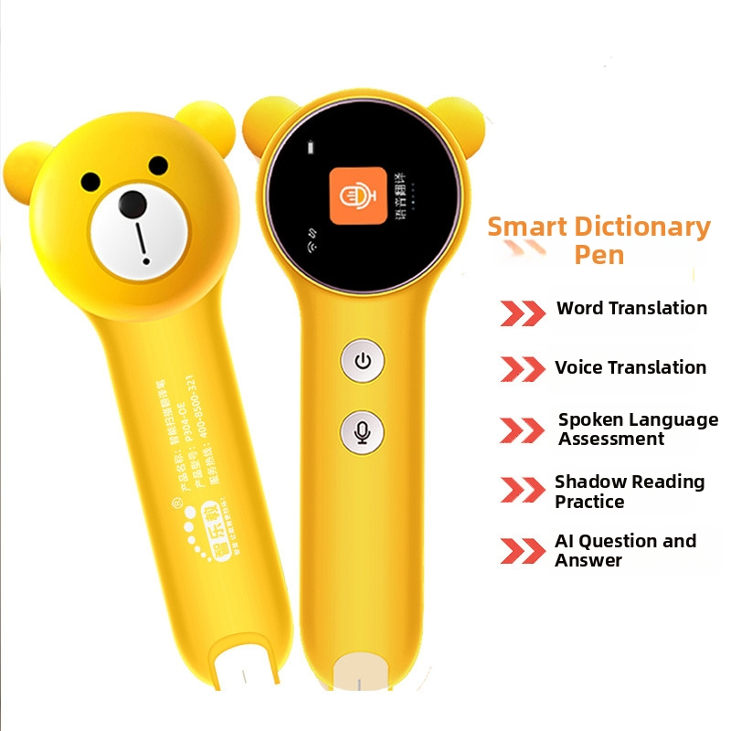 Pix de citire pentru copii pentru cărți ilustrate, cu traducere, scanare, dicționar englez și întrebări și răspunsuri inteligente — Model P304-ce; Baterie litiu reîncărcabilă; Potrivit ca un cadou personal; Potrivit pentru colegi