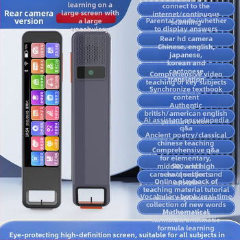 Point Reading Pen – pentru toate materiile, model A22, 5V, baterie Li-ion reîncărcabilă, carcasă din plastic, dicționar de traducere multifuncțional