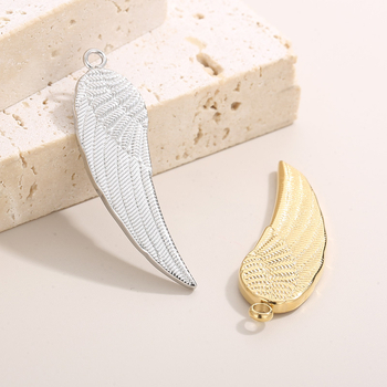 Pandantiv cu aripi din oțel inoxidabil, placare electroplată, stil japonez și coreean, brand Bochen