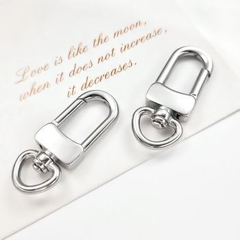 Cataramă pentru bagaj din oțel inoxidabil, lustruită oglindă, Zhenggang, lansare iarna 2025, trend personalizat pentru accesorii DIY bijuterii