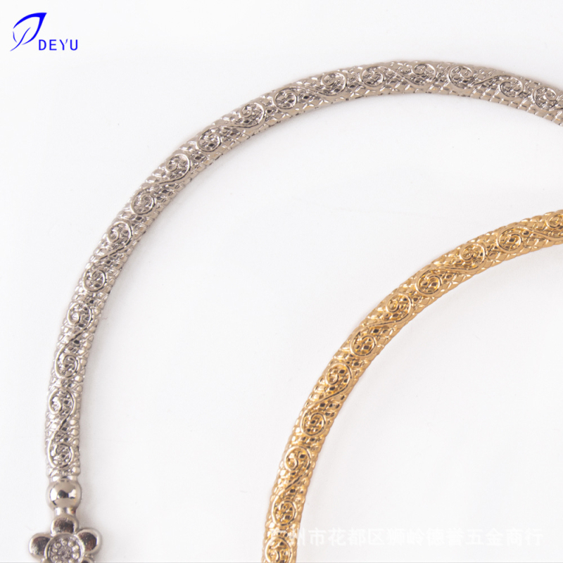 Mâner de bagaje din lanț metalic, electroplacată, stil retro, Deyu Hardware