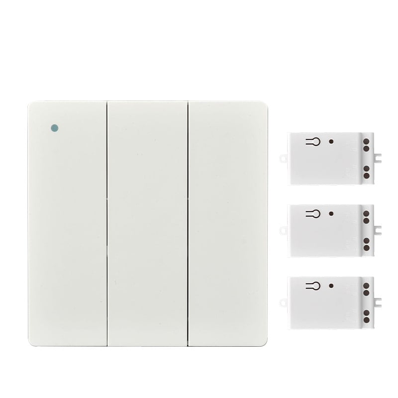 Panou de perete pentru lampă, fără cabluri, alimentare proprie, control de la distanță, utilizare în interior, -20°C până la 55°C