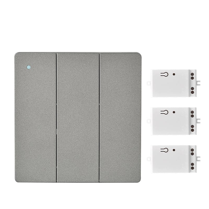 Panou de perete pentru lampă, fără cabluri, alimentare proprie, control de la distanță, utilizare în interior, -20°C până la 55°C