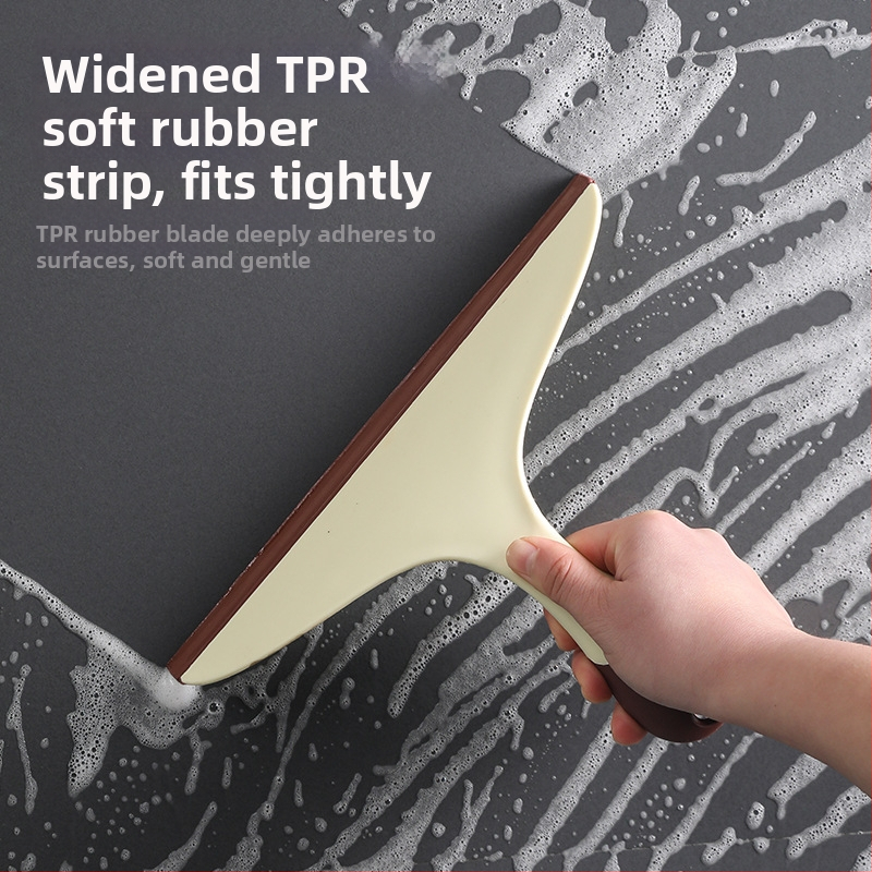 Squeegee Board — Μονοπλεύρο καθαριστικό εργαλείο, Υλικό TPR+PP, Χειροκίνητο εργαλείο καθαρισμού για γυαλί, παράθυρα, τραπέζια και δάπεδα