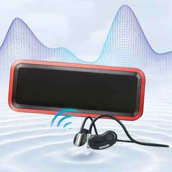 Set boxă Bluetooth F30 și căști M10 pentru dansul pătrat — Bluetooth 5.3; IPX7 rezistent la apă; 50W putere; rază de până la 80 m; răspuns în frecvență 20 Hz–20 kHz