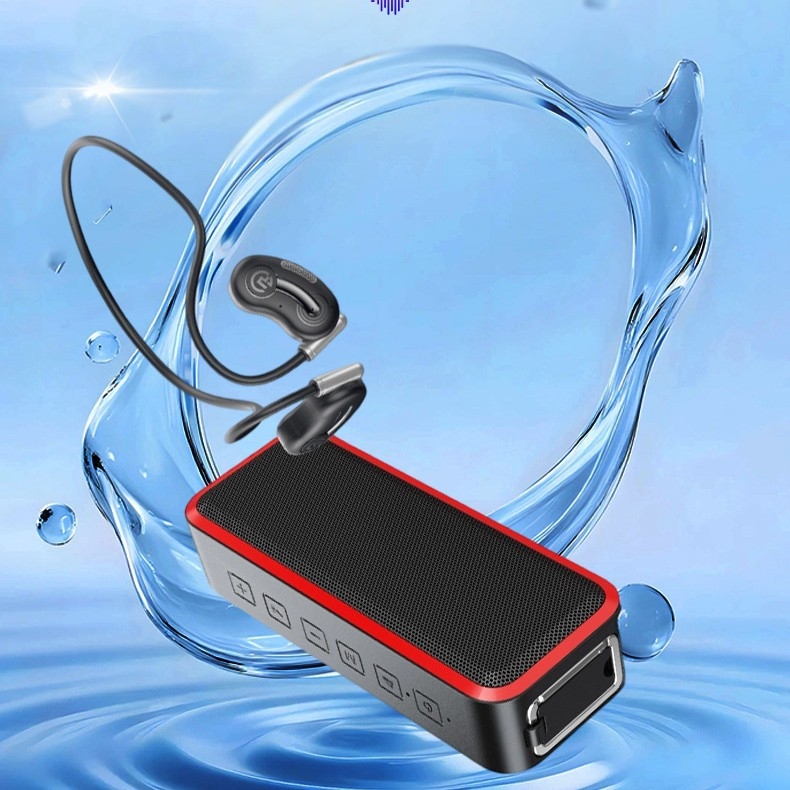 Set boxă Bluetooth F30 și căști M10 pentru dansul pătrat — Bluetooth 5.3; IPX7 rezistent la apă; 50W putere; rază de până la 80 m; răspuns în frecvență 20 Hz–20 kHz