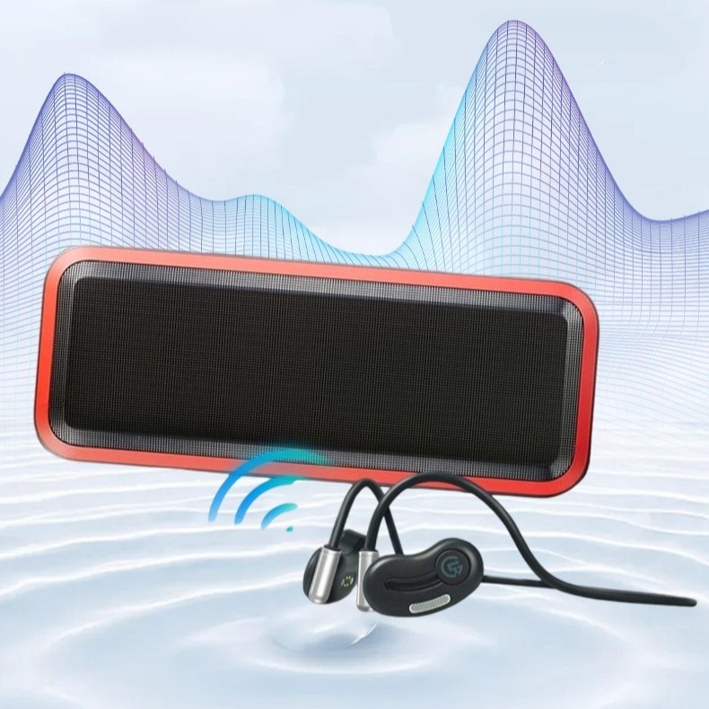 Set boxă Bluetooth F30 și căști M10 pentru dansul pătrat — Bluetooth 5.3; IPX7 rezistent la apă; 50W putere; rază de până la 80 m; răspuns în frecvență 20 Hz–20 kHz