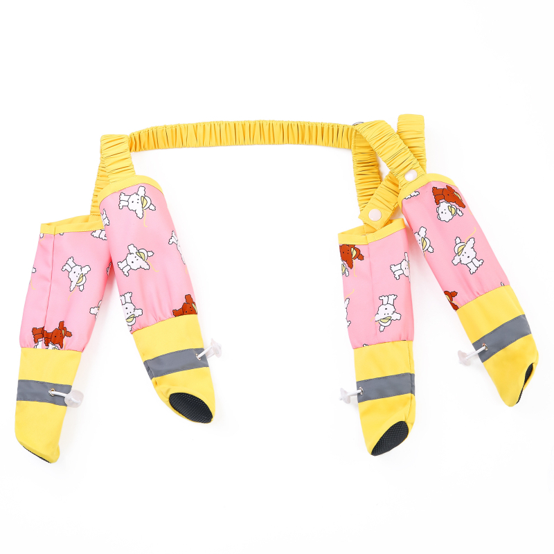 Îmbrăcăminte pentru câini: Pantaloni de plimbare cu acoperire pentru labă, impermeabili și rezistenți la murdărie, stil european-american, model PET-DMDD6, pentru toate sezoanele