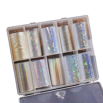 Хартия за прехвърляне на маникюр – лазерен трансфер, модел: Звездно небе, серия Princess