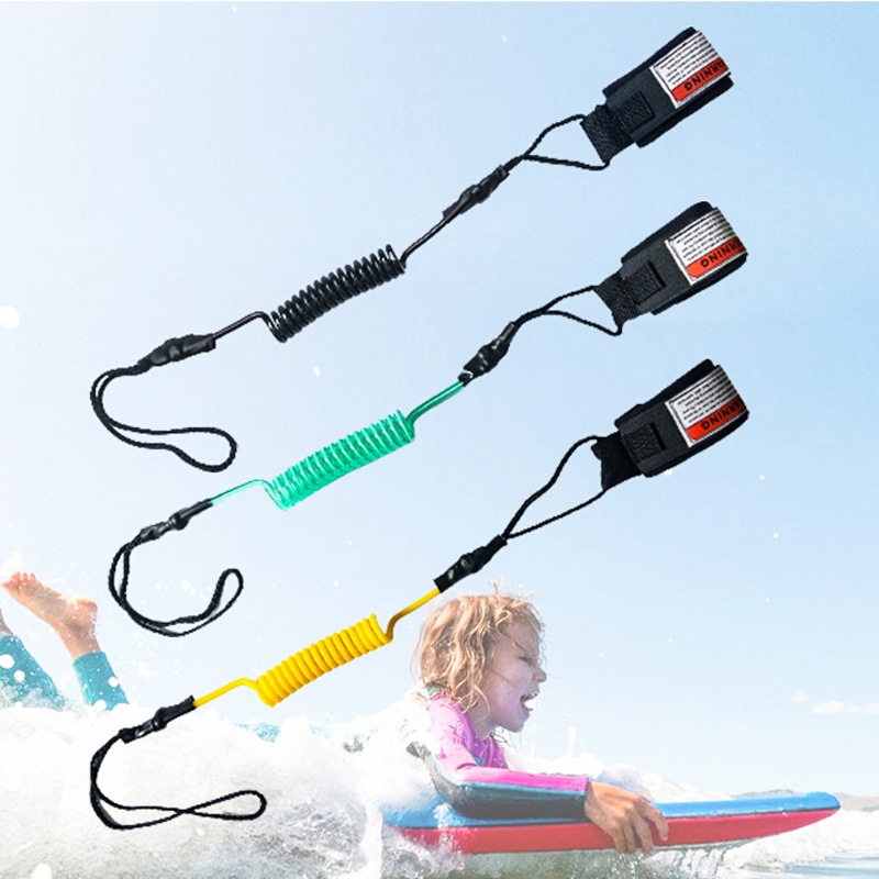 TPU безопасен ръчен шнур за сърфборд (Материал: TPU; Категория: Сърфборд; QC: JJ)