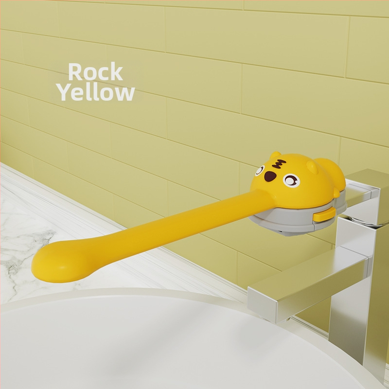 Dječji silikonani produžni nastavak za slavinu – crtić dizajn, protiv prskanja, mogućnost prilagođavanja, tiskani logotip, Father Shield, Little Tiger serija