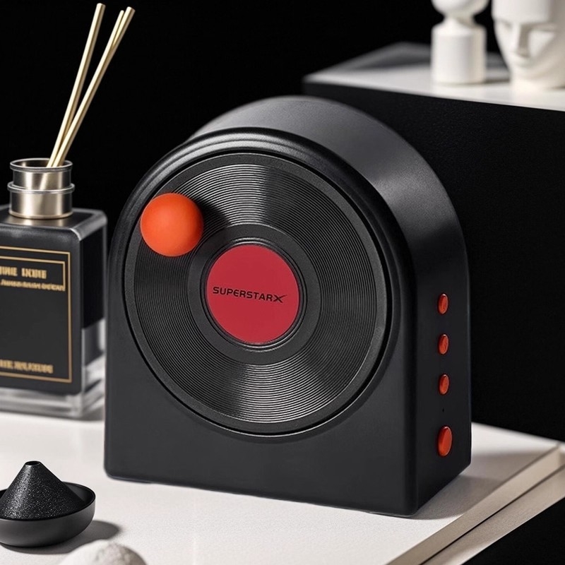 Bluetooth hangszóró aromadifúzorral — USB tápellátás, IPX7 vízállóság, asztali dekoráció (Bluetooth 5.0, frekvencia-átvitel 100Hz-20kHz, IPX7, USB tápellátás, beépített 1000–1200mAh akkumulátor)