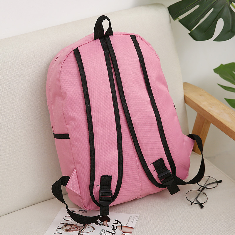 Uniszex Oxford iskolatáska - lélegző, vízálló, görbített vállpántokkal, mintás, 3–4. osztályos tanulók számára