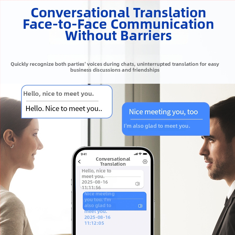 K3a AI diktafón pre obchodné stretnutia s prekladom v reálnom čase a simultánnym tlmočením – WAV, nahrávanie 1080, dosah 10 m, USB 2.0
