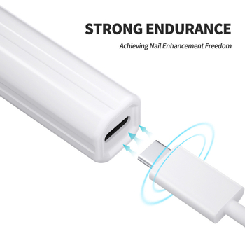 Lampa za nokte – ručna, prijenosna, spojena na struju, mini fototerapijska lampa za nokte