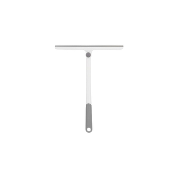 FaSoLa περιστρεφόμενος αποξεστήρας παραθύρων για μπάνιο — χειροκίνητο εργαλείο καθαρισμού γυαλιού (PP/TPR), με σκούπισμα από τη μια πλευρά, οικιακή χρήση