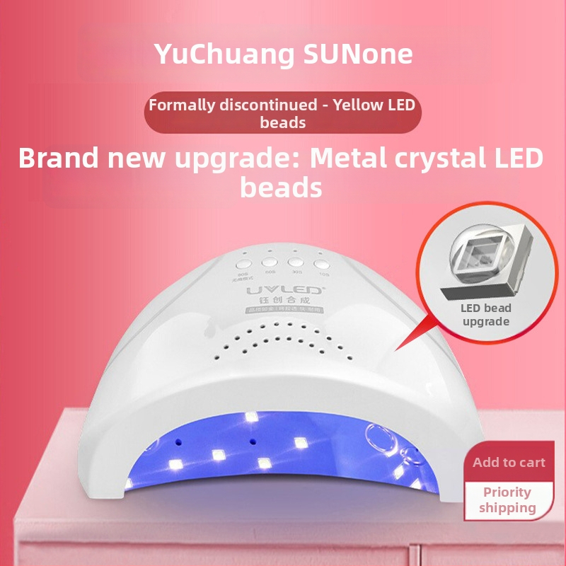 Sunone No.1 UV LED lampa na nechty, 48W, profesionálna salónna lampa na tuhnutie gelového laku