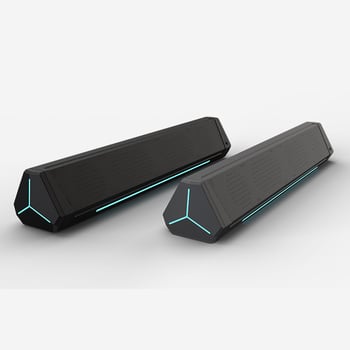 Difuzor pentru calculator desktop A010 Esports — Bluetooth + USB, difuzoare duale, 10W, Dolby Digital