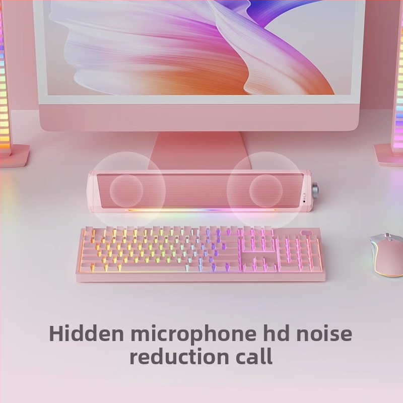 Difuzor pentru calculator desktop A010 Esports — Bluetooth + USB, difuzoare duale, 10W, Dolby Digital