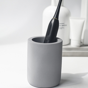 Fürdőszobai diatomit fogkefetartó, fúrás nélküli telepítéshez, nedvességálló, gyorsan száradó tároló