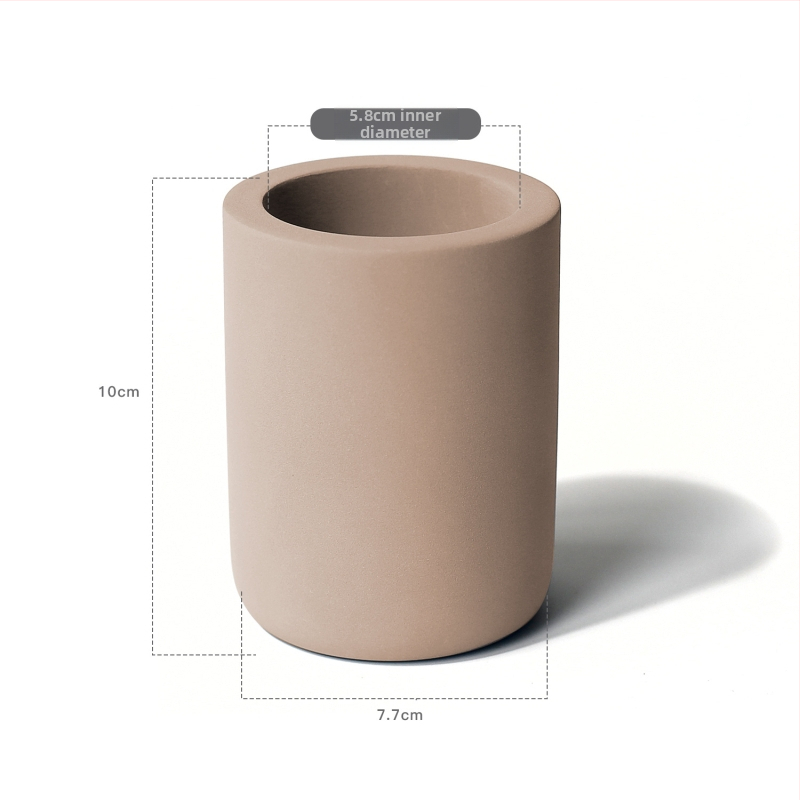 Fürdőszobai diatomit fogkefetartó, fúrás nélküli telepítéshez, nedvességálló, gyorsan száradó tároló