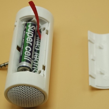 Mini USB vanjski zvučnik, 3,5 mm priključak, ABS kućište, 1 zvučnik, snaga 3W