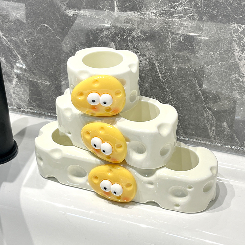 Kerámiából készült elektromos fogkefetartó, fúrás nélküli szereléssel, fogkrém tárolóval, fürdőszobába