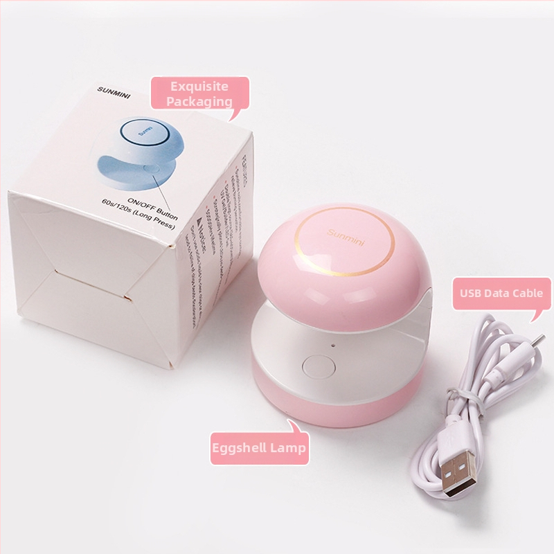 C-tip mini LED lampa za nokte, prijenosna, brzo suši lak za nokte (Model: C-type mini light therapy lamp, Podrijetlo: Zhejiang)